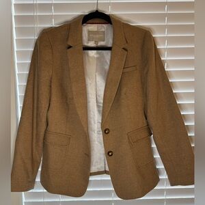 Banana republic blazer. Camel color. Lined.